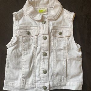 Crazy 8 White Jean Jacket